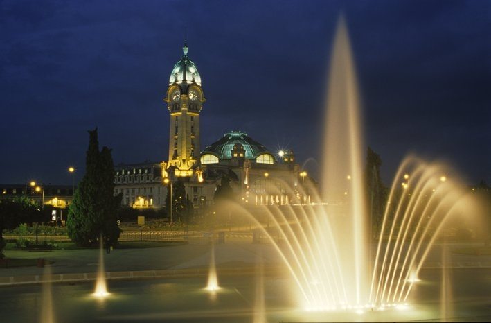 gare-de-limoges-la-nuit