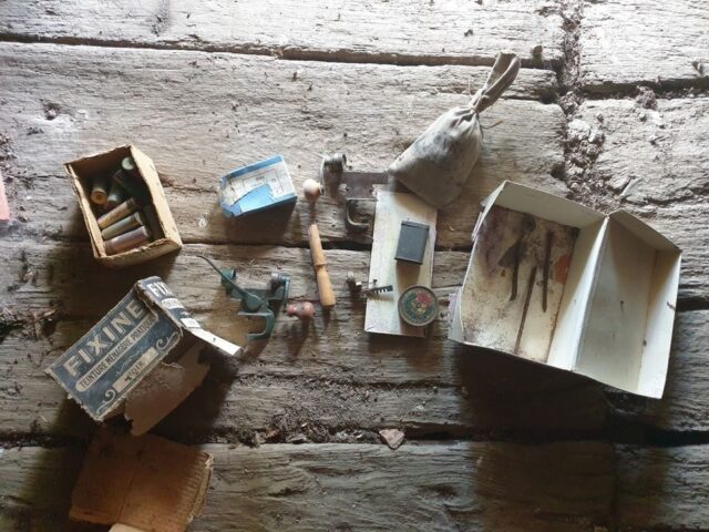 Découverte de munitions Château La Guionie